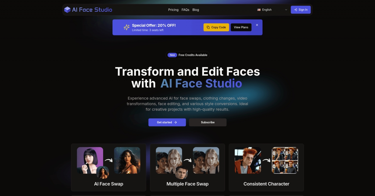 AI Face Studio