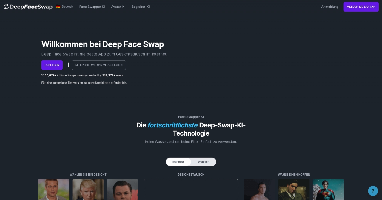 DeepFaceSwap Ai