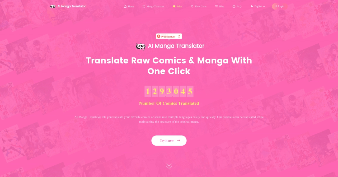 AI Manga Translator