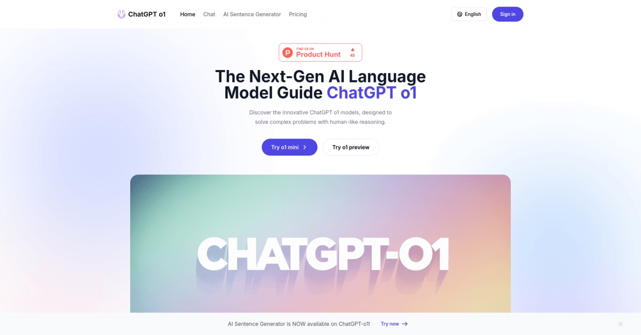 ChatGPT o1